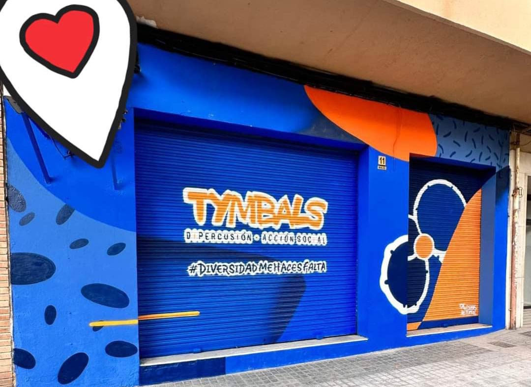 Fachada de una de las sedes de Tymbals