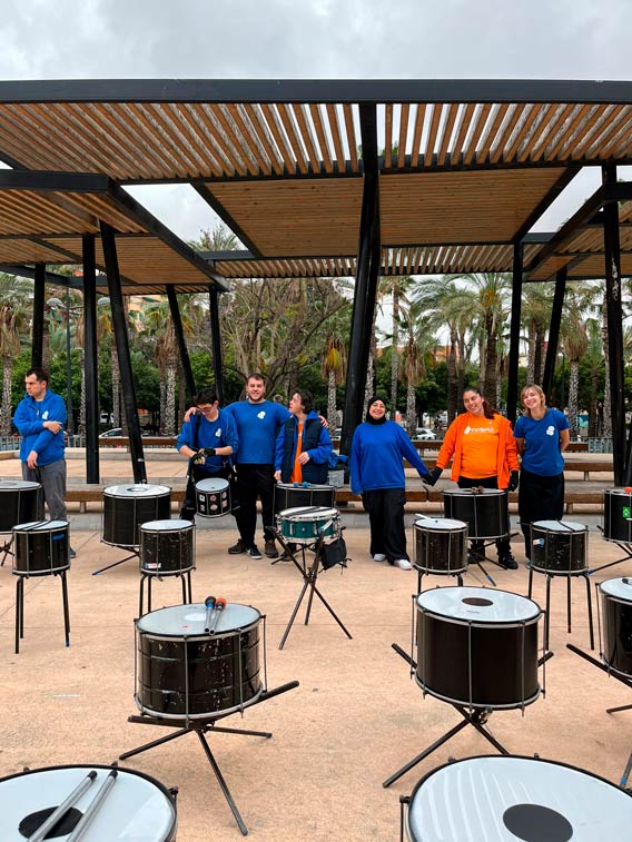 Actividades del grupo Tymbals