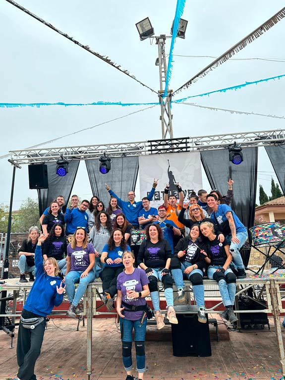 Actividades del grupo Tymbals
